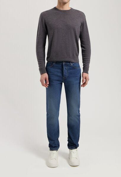 MUD Jeans Herren Jeans Straight Leg "John - Rustic Blue"