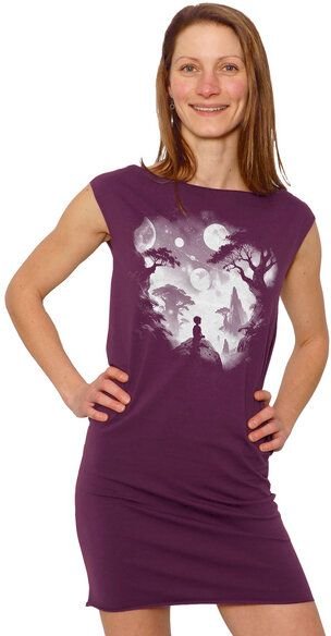 HANDGEDRUCKT "Inner Child" Bio-Kleidchen