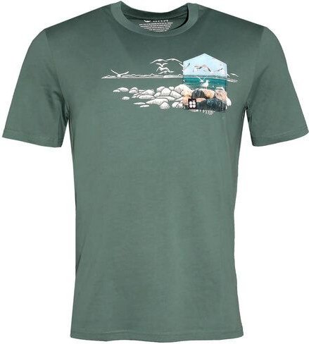 FÄDD Herren T-Shirt Rundhals aus Bio-Baumwolle "Mole BT" Grün