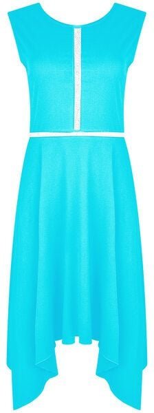 SinWeaver alternative fashion Kurzes Kleid schwarz oder blau Abendkleid schlicht