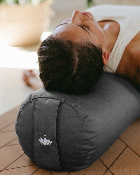 Lotuscrafts Yogarolle RESTORATIVE Ø24 cm - Yoga Bolste Rolle - GOTS zertifiziert