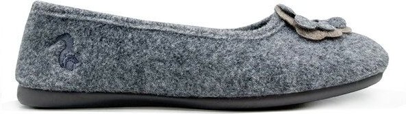 Veganer Hausschuh "thies ® Eco Ballerina" aus recycelten PES, fair produziert