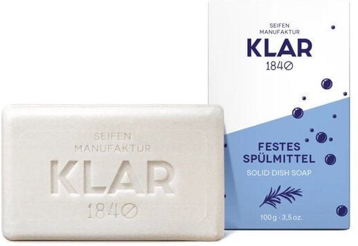 Festes Spülmittel von Klar Seifen, 100g