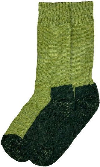 Hirsch Natur Unisex Trekking Socke kbT Wolle