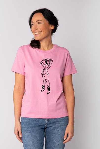 watapparel T-Shirt Frauen Cowgirl