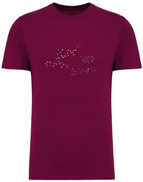 Greenspired Basic Bio T-Shirt Skybirds Nr. 4 ( 155g/m²) XXS - 5 XL