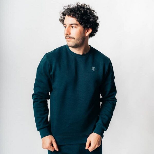 VIDAR Sport Herren Sweatshirt Rundhals aus 100% Bio-Baumwolle