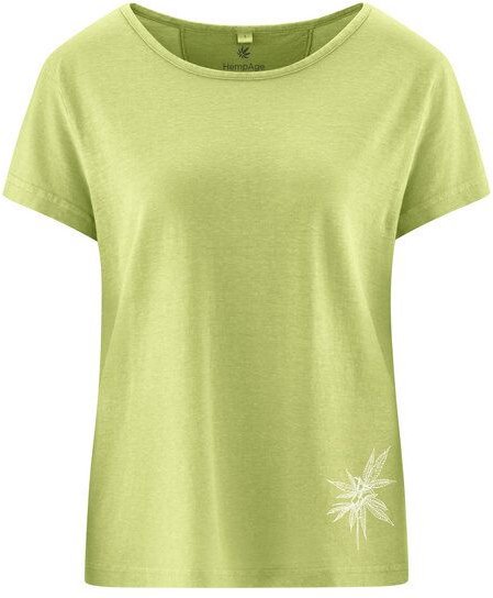 HempAge Damen T-Shirt mit Print Hanf/Biobaumwolle