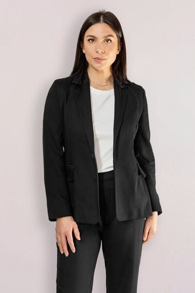 l'amour est bleu Blazer aus Tencel
