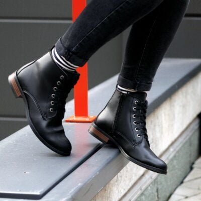 Fairticken Vegane Stiefelette TOMAR mit Fütterung