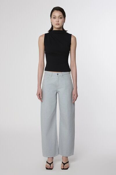 Damen Jeans ASH Barrel Leg Minimal Stretch DAWN Bio-Baumwolle