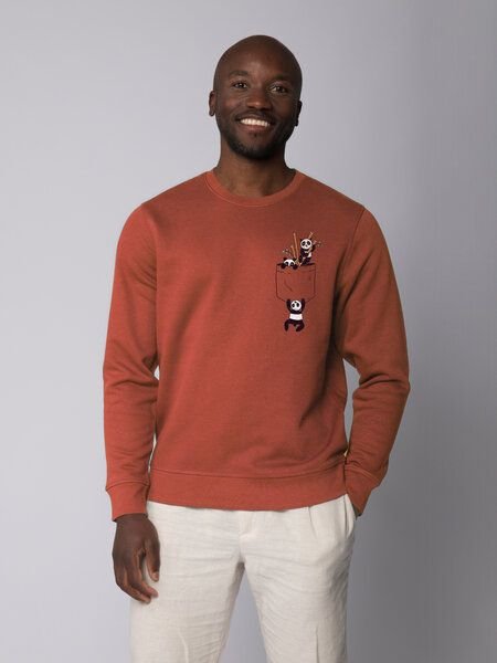 watapparel Sweatshirt Unisex Pocket Pandas