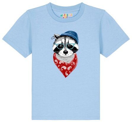 watabout.kids T-Shirt Kinder Waschbär