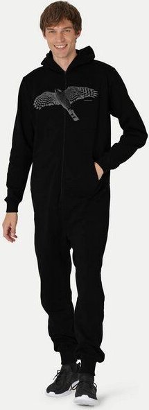 Peaces.bio - handbedruckte Biomode Jumpsuit Sperber Herren