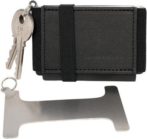 ANDERS & KOMISCH Kleines Portemonnaie mit Schlüsselanhänger für 1-3 Schlüssel