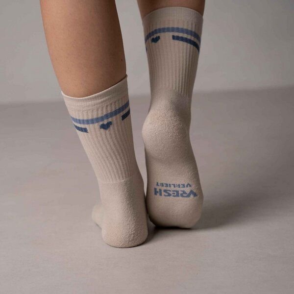 Vresh Clothing Vresh Verliebt - Tennis Socken aus Biobaumwoll-Mix