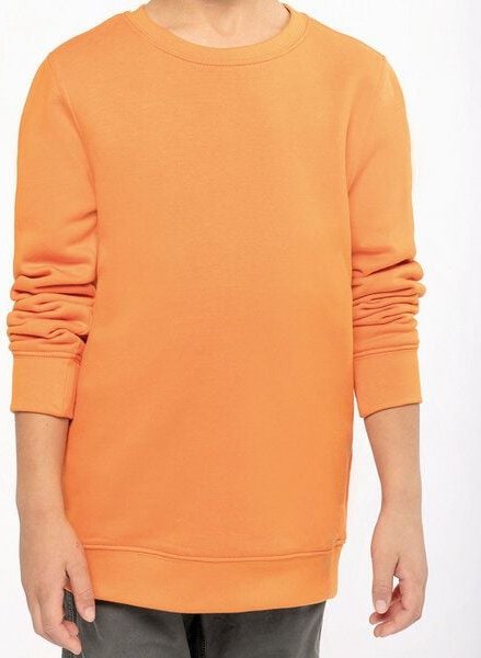 YTWOO Nachhaltiges Kinder Sweatshirt mit Rundhalsausschnitt aus Nachhaltigen Materlialien