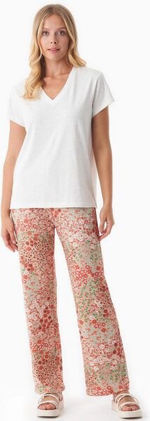 ORGANICATION Jerseyhose aus LENZING ECOVERO mit Blumenmuster