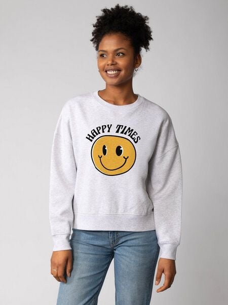 watapparel Sweatshirt Frauen Happy Times