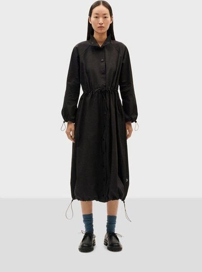 thinking mu Black Kusama Dress