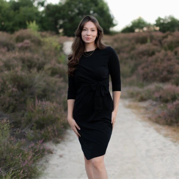 NORDLICHT Langarm Jersey Kleid Greta