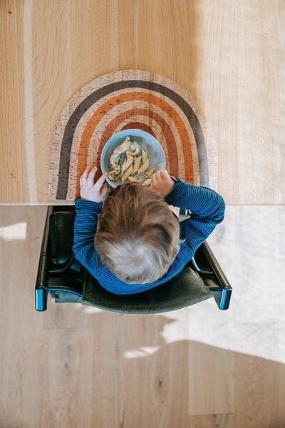 Clarissakork Kinder Tischset Rainbow Natur