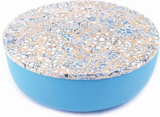 El Puente Flache Schale mit Deckel