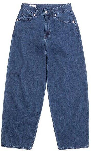 Kings Of Indigo Leila Alex - High Waist Balloon Shape - Dark Worn