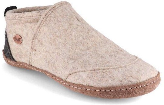 Thumbnail - WoolFit moderne Filz-Hausschuhe „Taiga“ mit geschlossener Form für einen stabilen Sitz