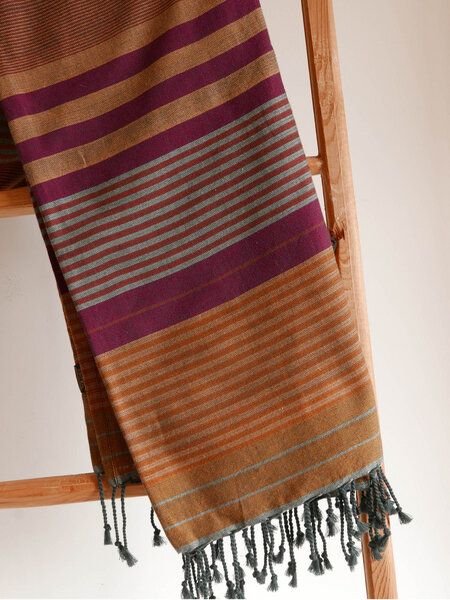 Karawan authentic Fouta / Hammamtuch aus Biobaumwolle