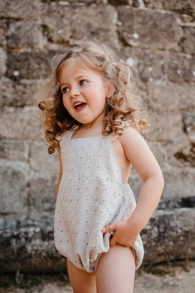 PETER JO Baby Strampler Lady Sea Salt