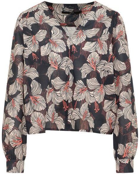 LANIUS Langarm-Bluse print bloom
