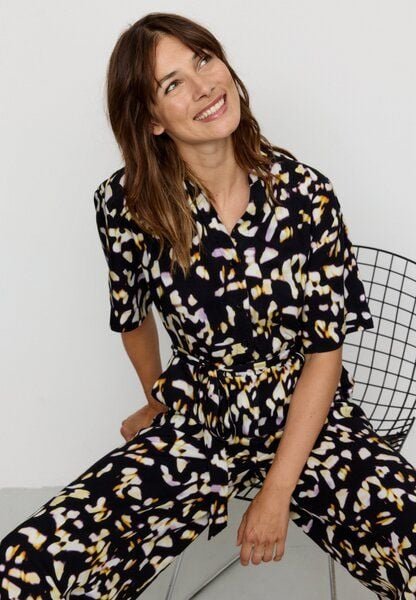 Damen Jumpsuit aus LENZING ECOVERO Viskose - CASSIA BLURRY - recolution