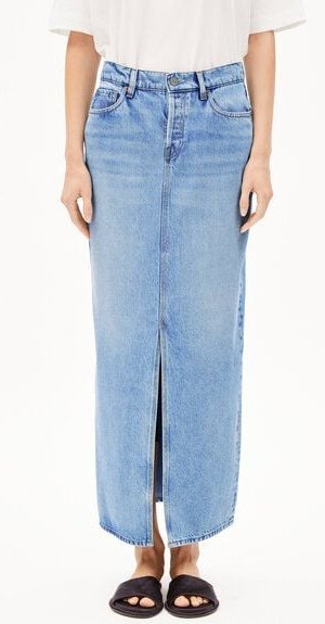 ARMEDANGELS KYRAA - Damen Jeansrock aus Hanf-Mix