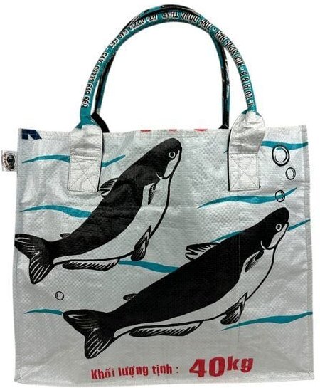 Beadbags Einkaufstasche Ri94 recycelter Reissack