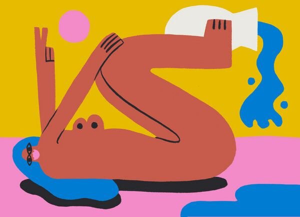 Photocircle Poster / Leinwandbild - Peace & Weird Love