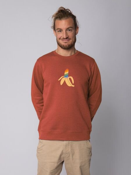 watapparel Sweatshirt Unisex Rainbow Banana