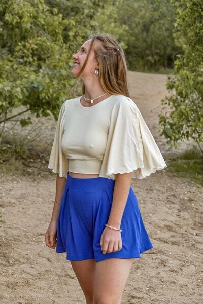 Vivien Joy Luftige Sommershorts - Farrah Flower Shorts