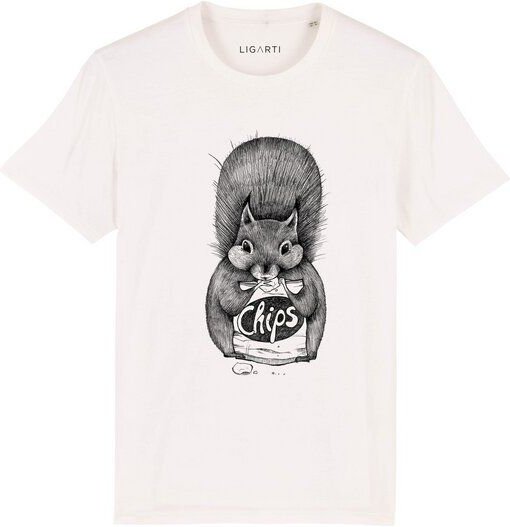 LIGARTI T-shirt - Chipseichhörnchen