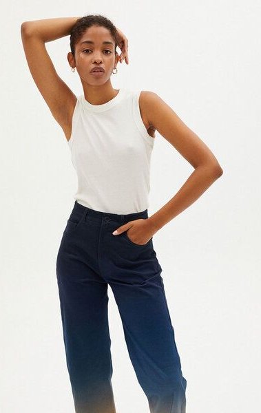 thinking mu Tank Top gerippt - Juliette Top - aus Biobaumwolle