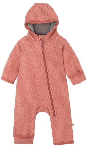 Thumbnail - Disana Baby Walk Zipp Overall kbT-Merinowolle