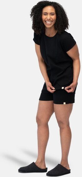 greenjama Damen T-Shirt aus Derby-Rib, aus Bio Baumwolle und GOTS zertifiziert