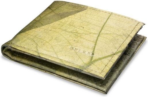 BELEAF Veganes Portemonnaie "FOLD LEAF" aus Blattleder