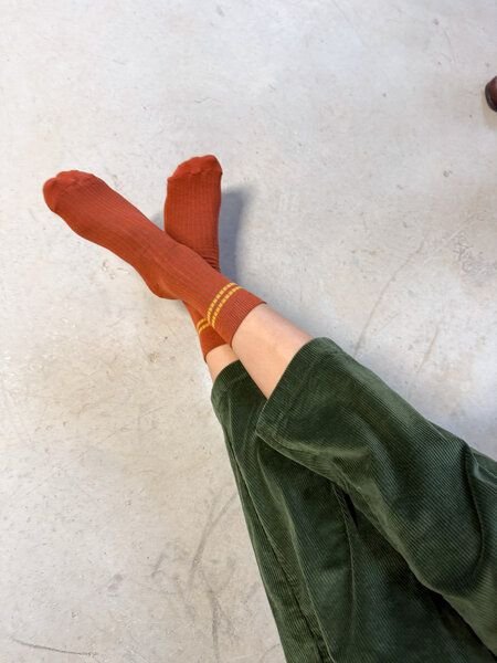 Jutelaune Tile Stripe Socks