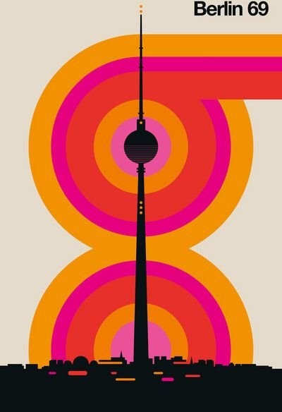 Photocircle Poster / Leinwandbild - Berlin 69