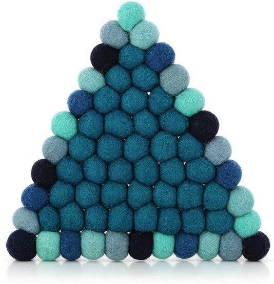 Mitienda Shop Topfuntersetzer aus Filz Dreieck