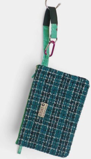 REFISHED fair fashion Täschchen 'BAG-IN-BAG TWEED' (S) - upcycelte Fischfuttersäcke