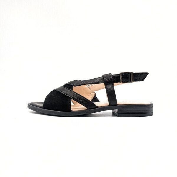 Werner 1911 Leder-Riemchensandale mit Schnalle - Magnolie - IVN-zertifiziert