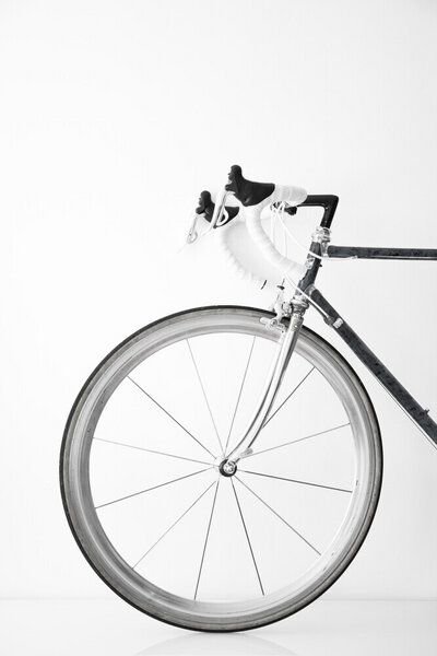 Photocircle Poster / Leinwandbild - ride my BIKE - black & white edition