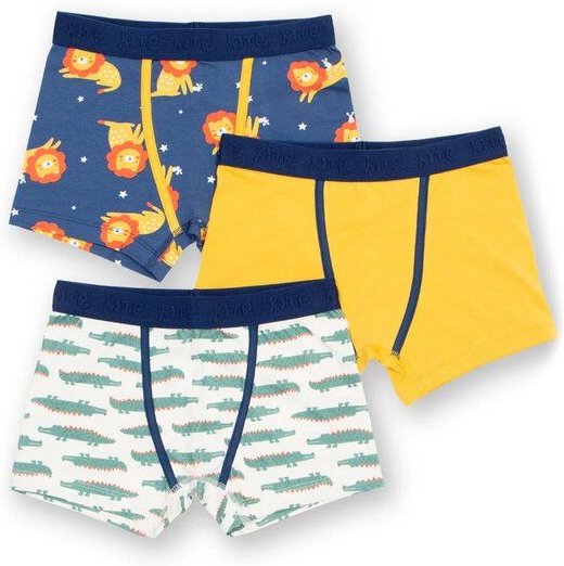 Kite Clothing Jungen Boxershorts 3er-Pack aus Bio-Baumwolle